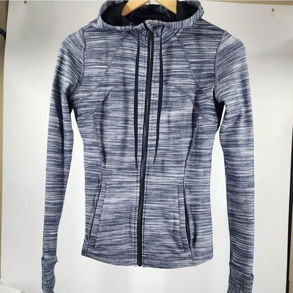 Lululemon Hooded Define Jacket Nulu Mini Space Dye Herringbone 6 - Picture 4 of 7